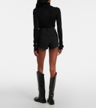 The Frankie Shop Leon high-rise shorts