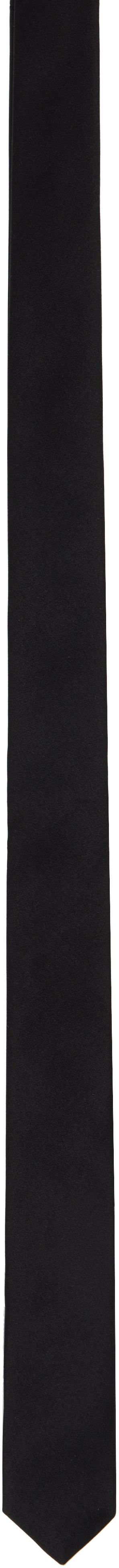 Givenchy Black Silk Tie