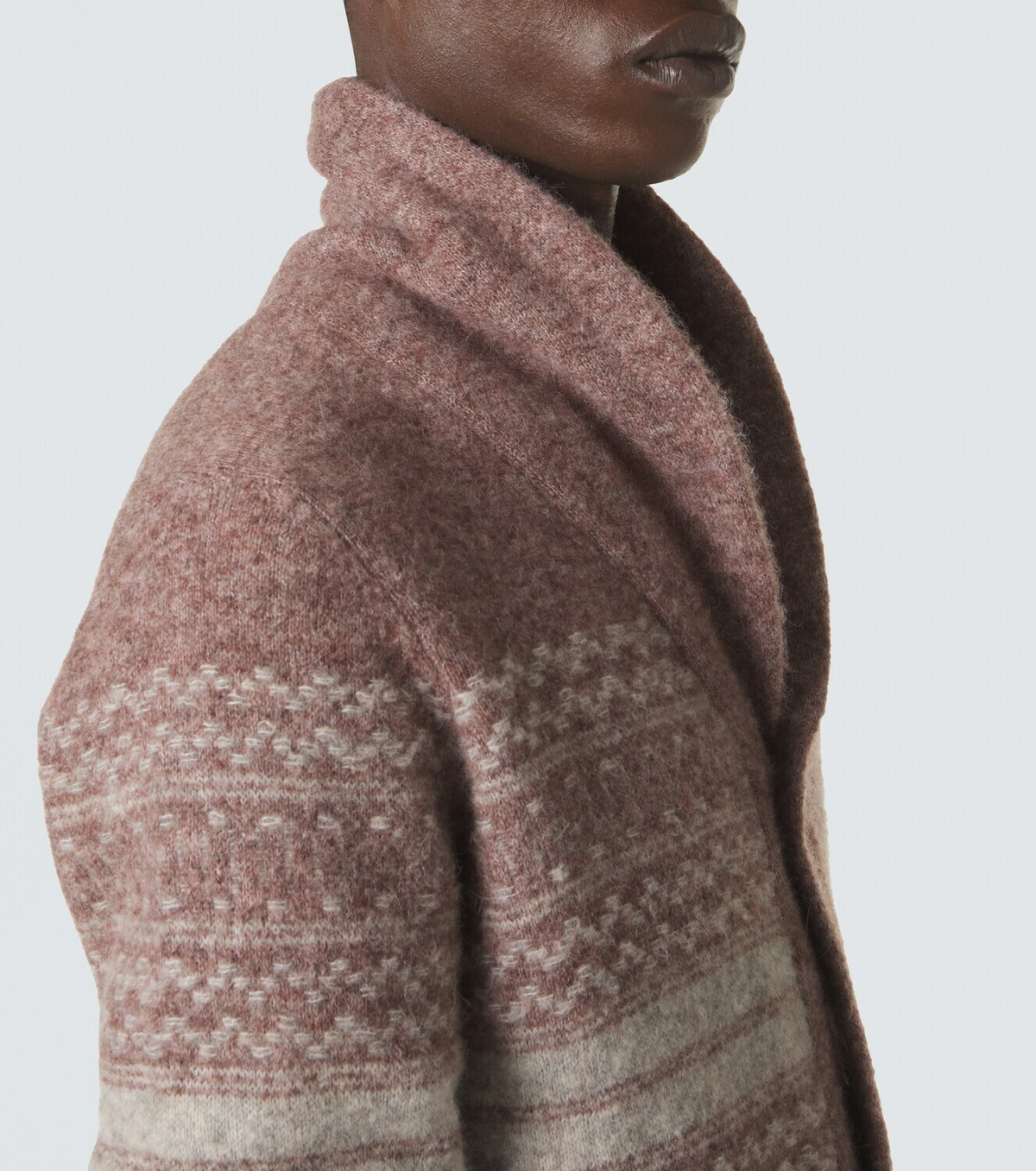 Brunello Cucinelli Alpaca, cashmere, and wool-blend cardigan