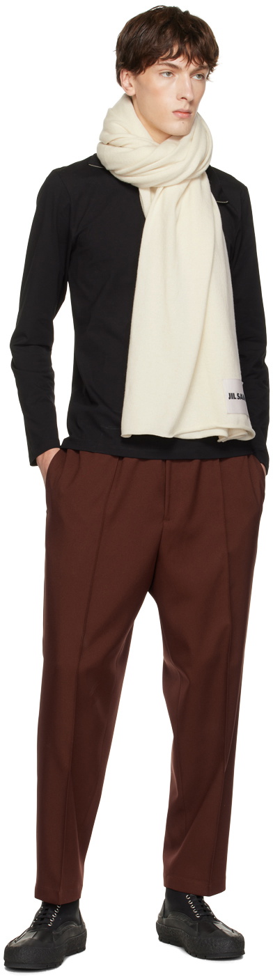 Jil Sander Black Zip Sweatshirt