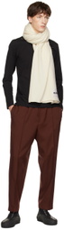 Jil Sander Black Zip Sweatshirt