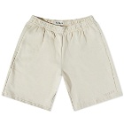 Taikan Men's Fleece Shorts in Cream