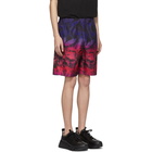 MSGM Multicolor Graphic Shorts