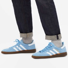 Adidas Men's Handball SPZL Sneakers in Light Blue/White/Gum