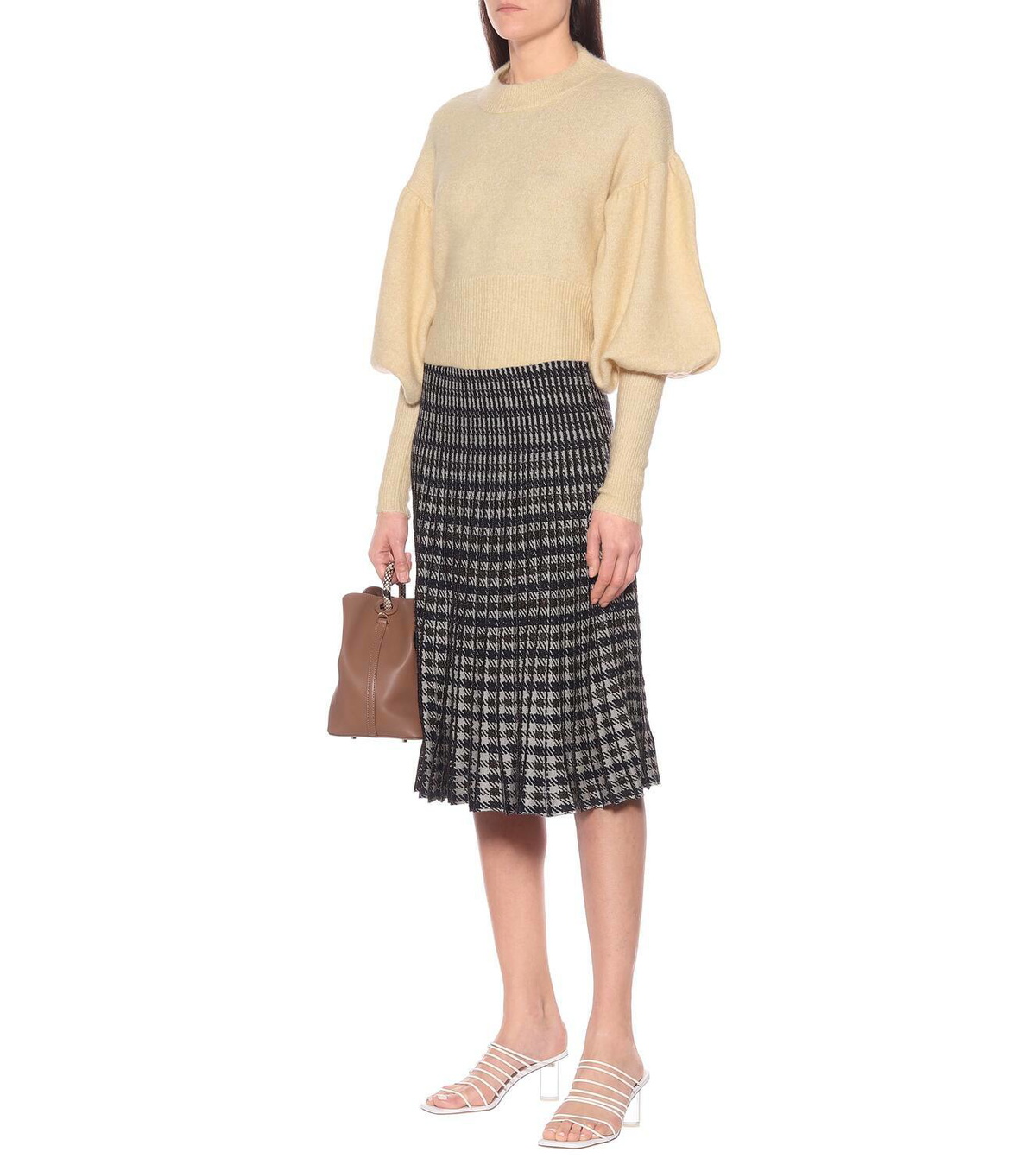 Baum und Pferdgarten Cyrilla pleated midi skirt