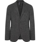 Incotex - Charcoal Slim-Fit Unstructured Puppytooth Wool-Blend Blazer - Men - Gray
