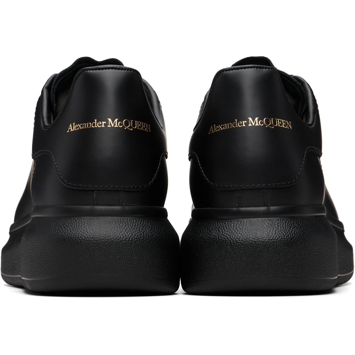 McQueen Black Oversized Sneakers