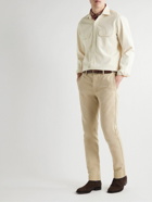 Sid Mashburn - Brushed-Cotton Shirt - Neutrals