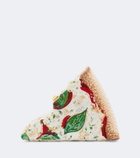 Judith Leiber Couture Pizza Margherita embellished clutch