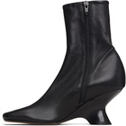 Dries Van Noten Black Heeled Ankle Boots