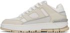 Axel Arigato Beige & White Area Lo Sneakers