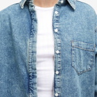 Good American Women's Denim Uniform Shirt in Indigo