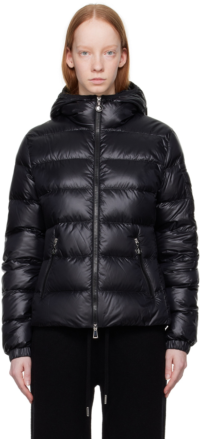 Moncler Black Gles Short Down Jacket Moncler