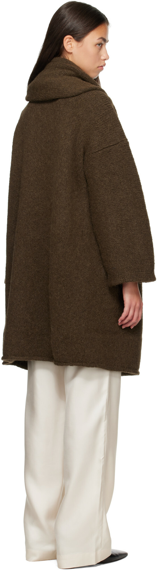 Lauren Manoogian Khaki Capote Coat