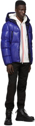 Moncler Blue Down Baronnies Jacket