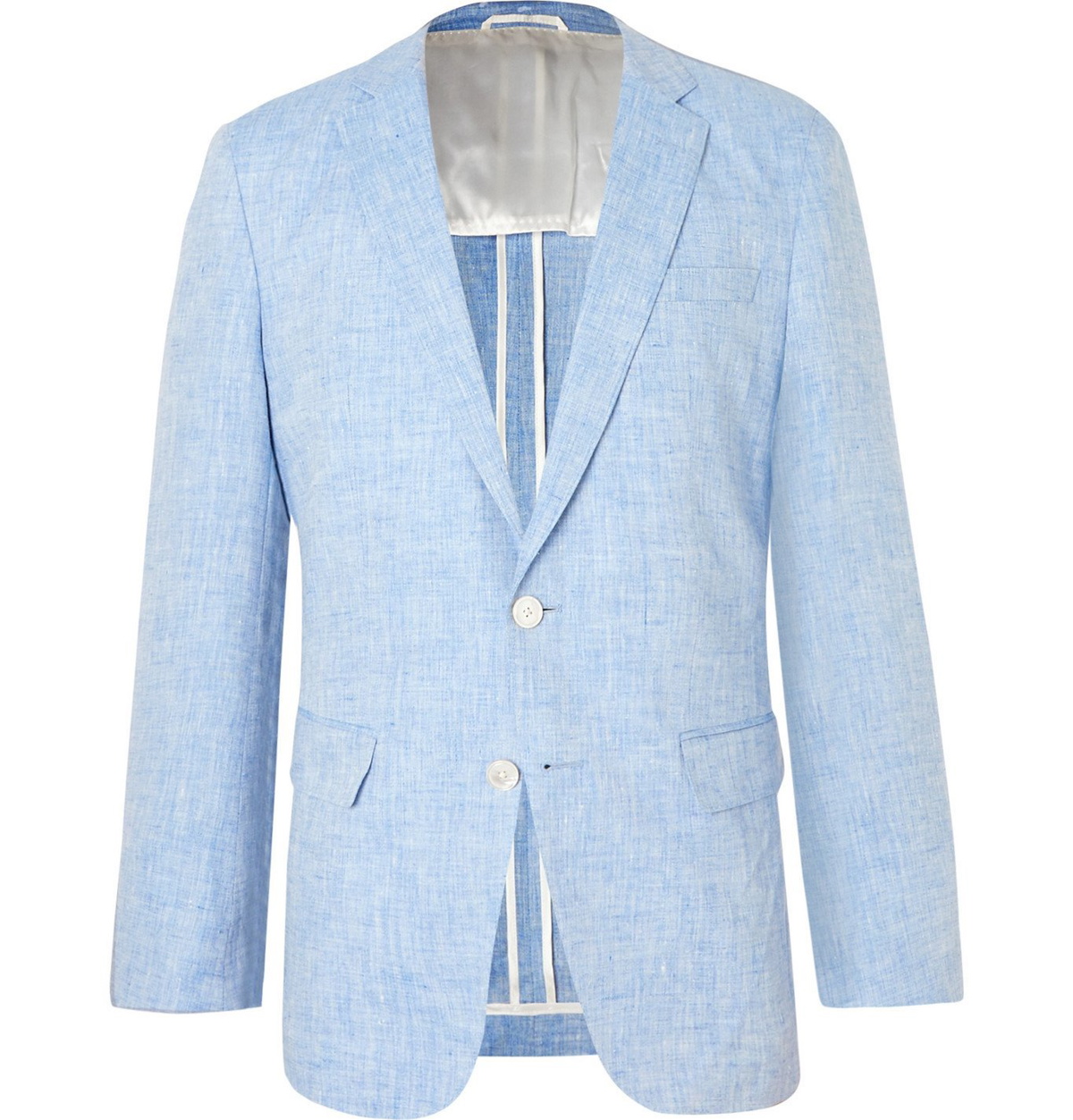 Hugo Boss - Gander Slim-Fit Linen Suit -