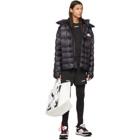 Off-White Black Down Packable Puffer Jacket