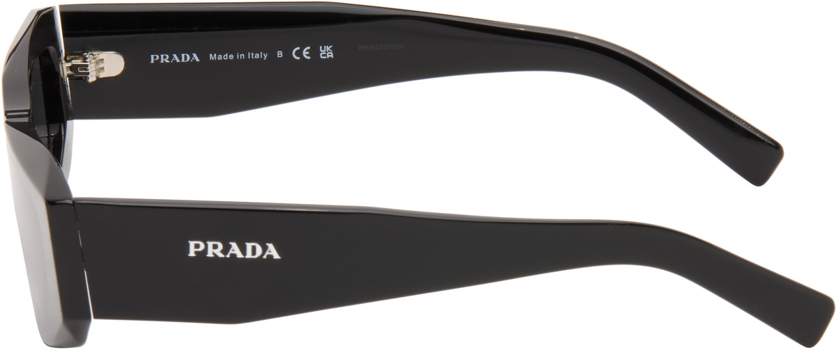 Prada Eyewear Black 'Prada Symbole' Sunglasses Prada