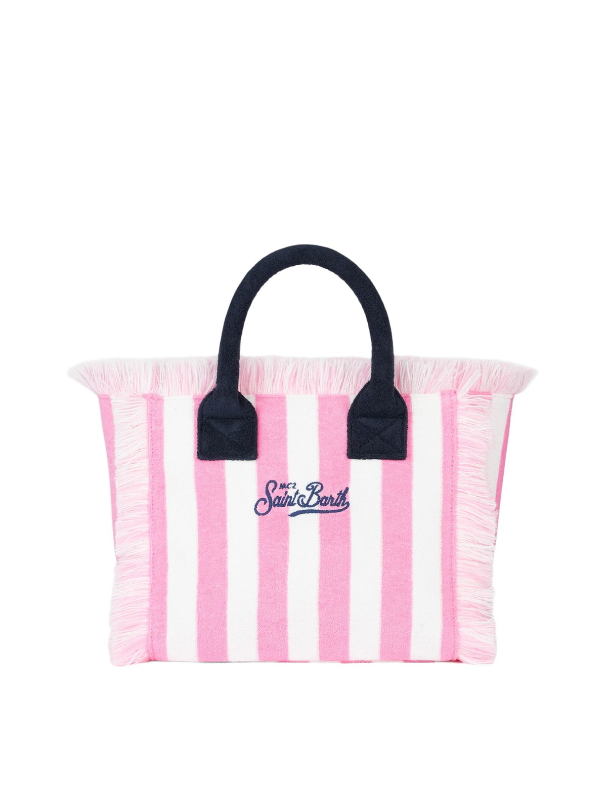 MC2 Saint Barth Terry Striped Colette Sponge Handbag
