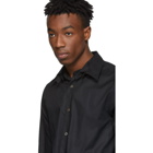 Ann Demeulemeester Black Detachable Collar Shirt