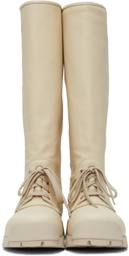 Jil Sander Lace-Up Elba Boots