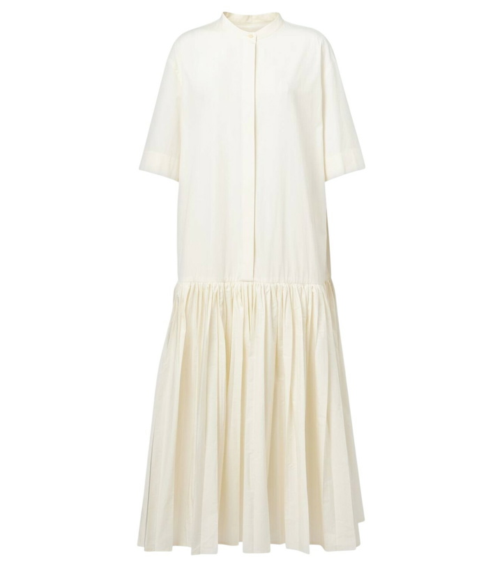 Photo: Jil Sander Cotton poplin maxi dress