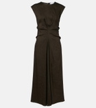 Proenza Schouler White Label Miranda linen-blend midi dress