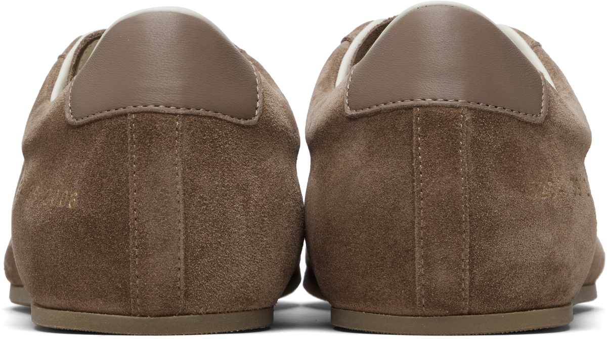 Common Projects Taupe Driving Sneakers