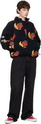 The North Face Black Sky High Farm Edition Fleece Half-Zip Sweatshirt