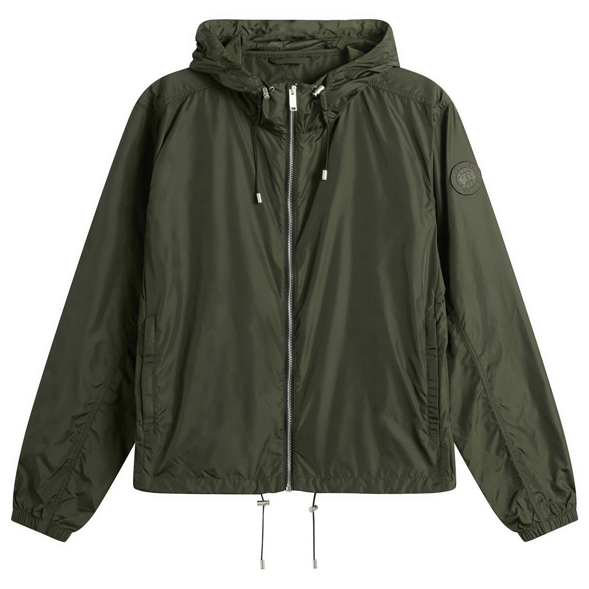 Canada Goose Men's Drift Hoody Lightweight Jacket in Moss Khaki