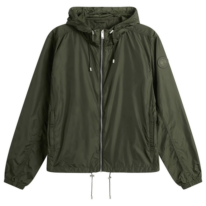 Photo: Canada Goose Men's Drift Hoody Lightweight Jacket in Moss Khaki