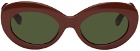 RAEN Burgundy Ashtray Sunglasses