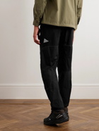 And Wander - Straight-Leg Panelled Ripstop Trousers - Black