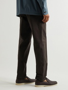 Loro Piana - Straight-Leg Stretch-Cotton Trousers - Gray