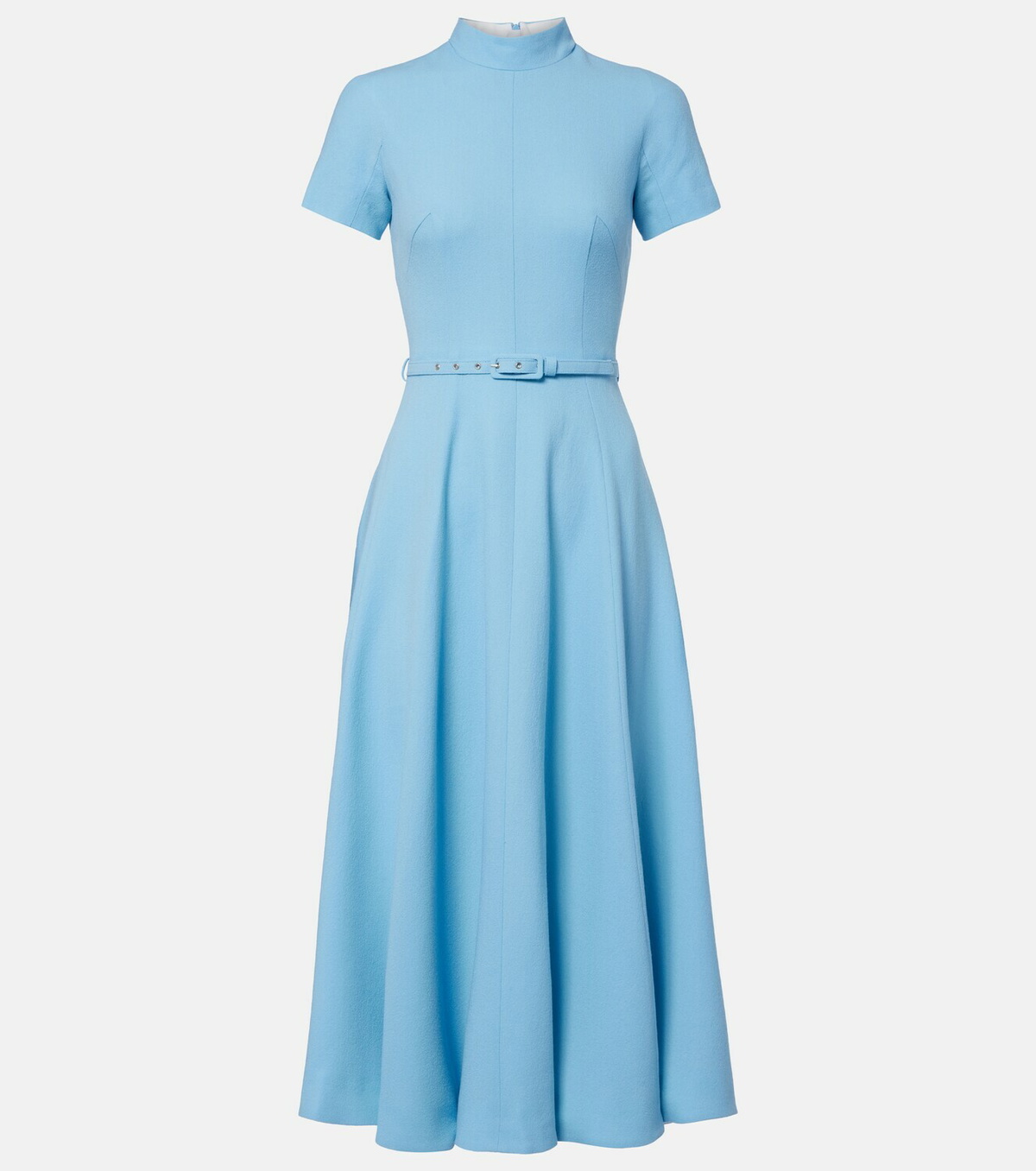 Emilia Wickstead Camilla wool crepe midi dress