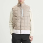Taion Men's x Mountain Research Down Zip Vest in Grey