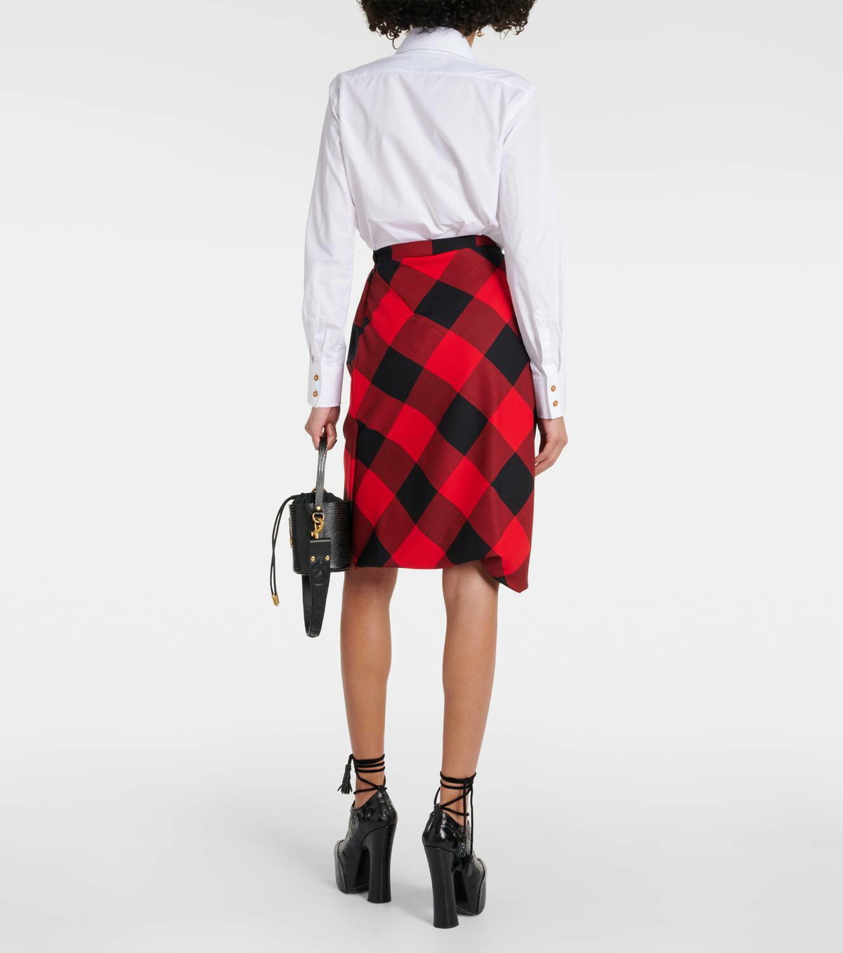VIVIENNE WESTWOOD drape skirt