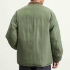 Visvim Men's Corps Down Bomber Jacket in Olive