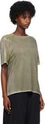 NotSoNormal Gray Sprayed T-Shirt