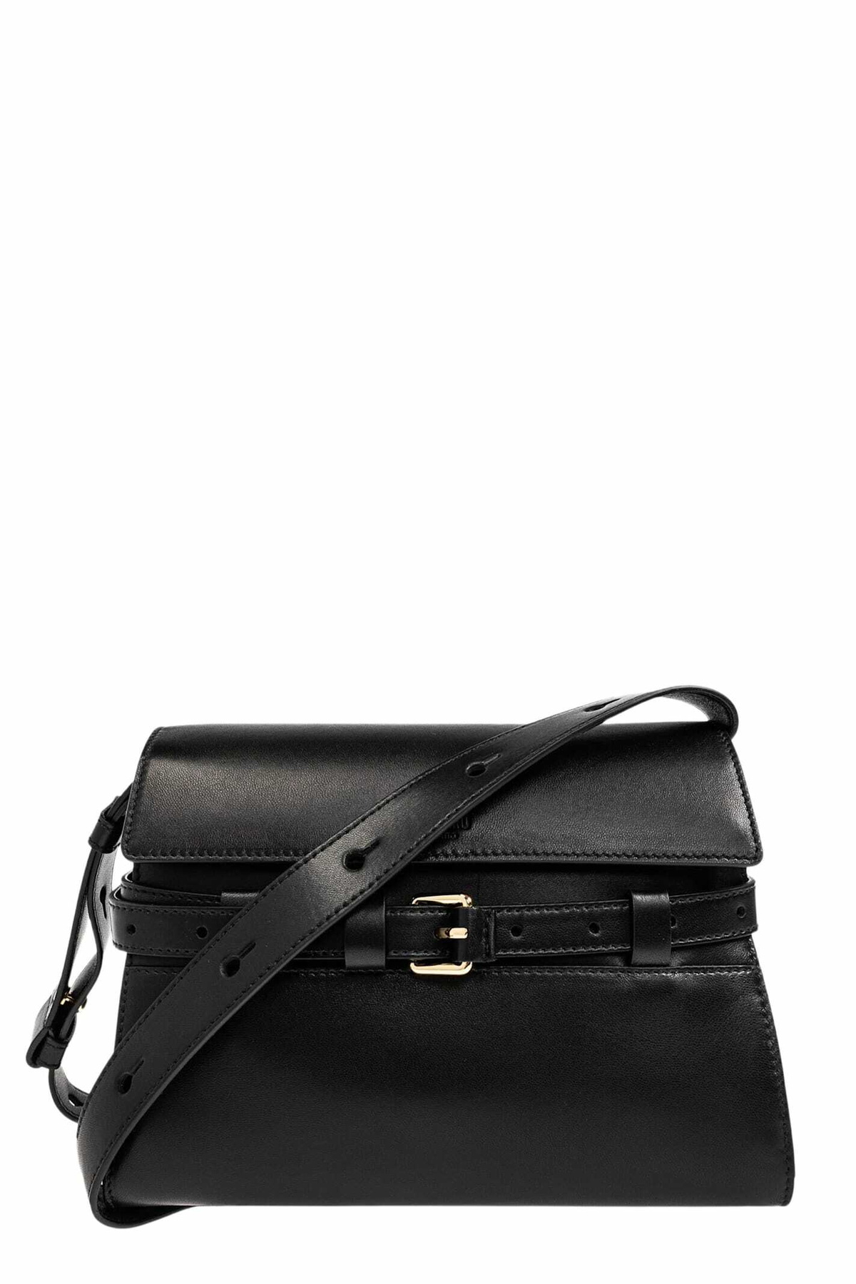 MOSCHINO - Logo Quilted Shoulder Bag Moschino