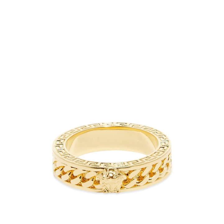 Photo: Versace Greek Band Ring