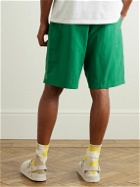Needles - Straight-Leg Embroidered Shell Swim Shorts - Green