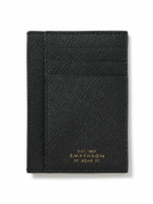 SMYTHSON - Panama Cross-Grain Leather Cardholder