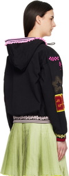 Chopova Lowena Black Wolfpack Hoodie