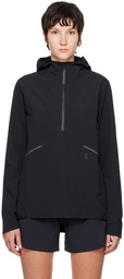 On Black Anorak Jacket