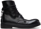 Marsèll Black Zucca Zeppa Lace-Up Boots