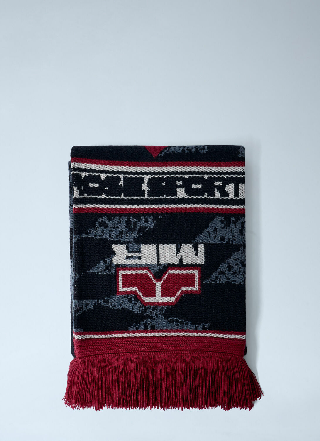 Martine Rose Reversible Fringe Scarf