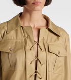 Tom Ford Safari cotton and silk T-shirt