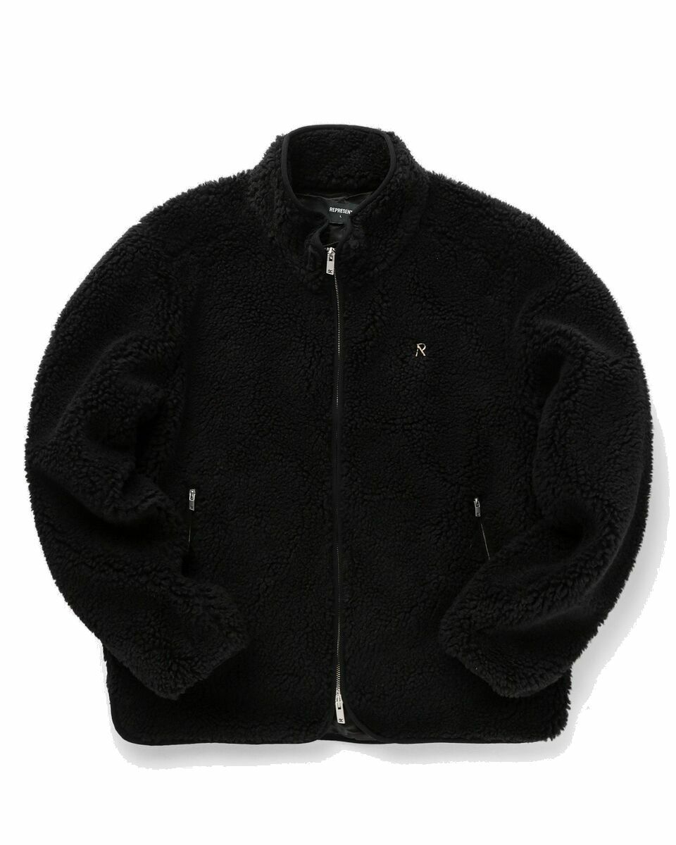 Photo: Represent Fleece Zip Through Black - Mens - Fleece Jackets