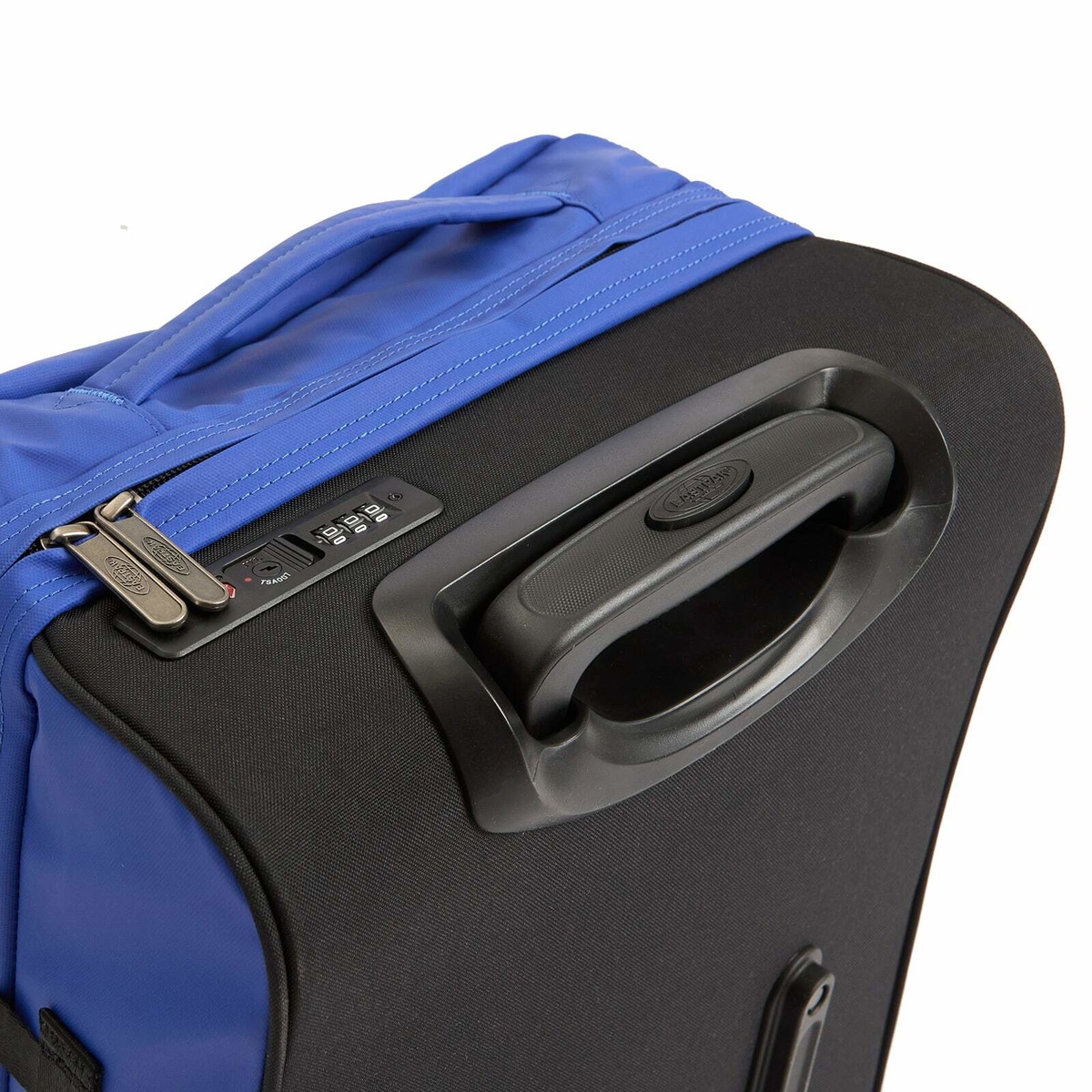 Eastpak Transit'r Small Travel Bag With Wheels in Tarp Blue 
